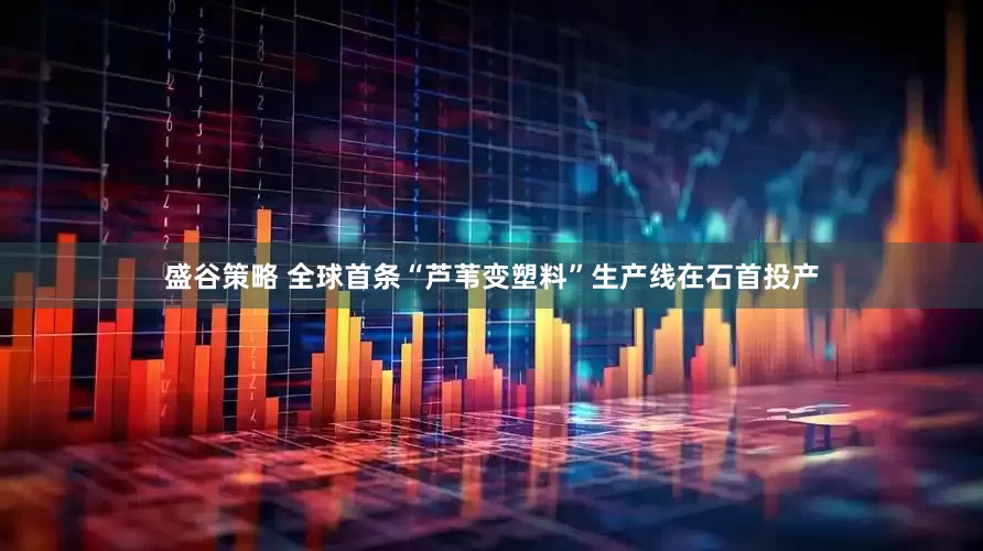 盛谷策略 全球首条“芦苇变塑料”生产线在石首投产