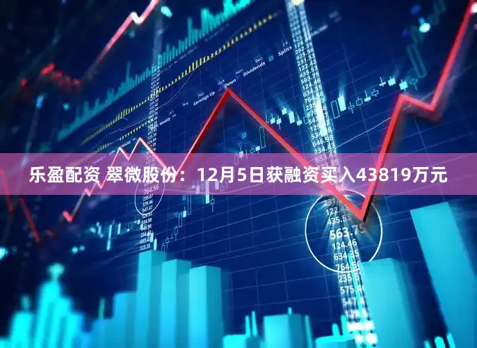 乐盈配资 翠微股份：12月5日获融资买入43819万元